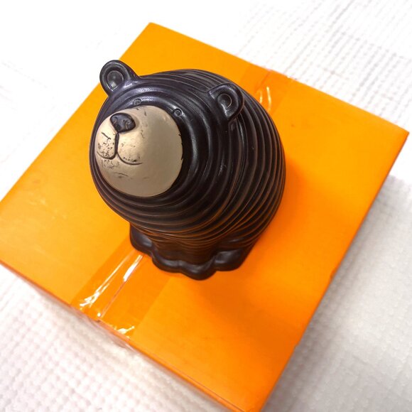 Black Bear Ceramic Everyday Cookie & Candy Jar with Lid - Picture 1 of 6